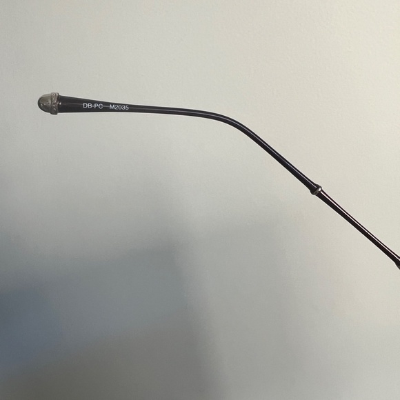 MATSUDA M2035 Square Gradient Sunglasses Deep Burgundy Pink - Picture 4 of 6